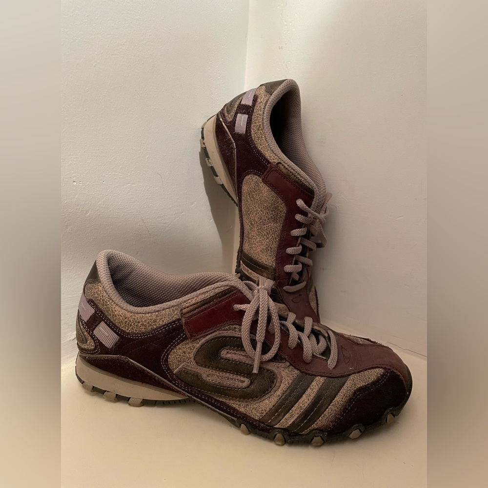 Limited Edition Brown Beautiful Sketchers Size 7-7.5 Great Condition! 👟